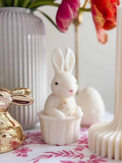 Bunny in a basket